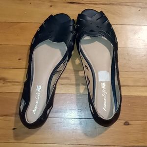 Black flats, size 10 American eagle